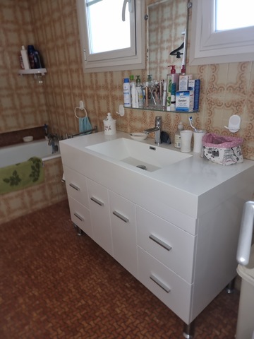 Rénovation d'une salle de bain à Pessac